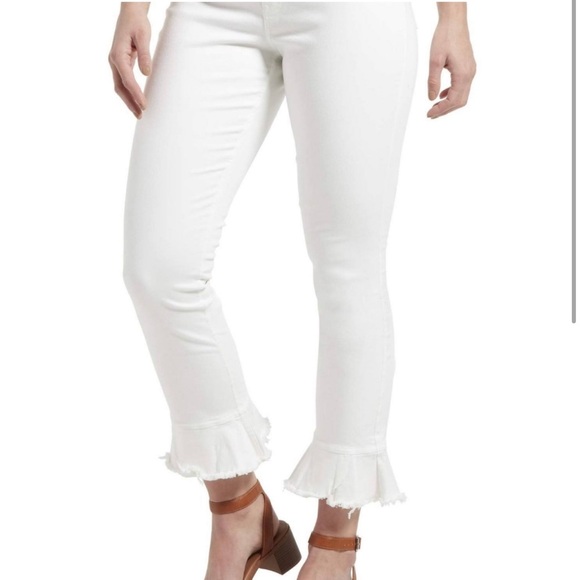 NWT For The Republic High Rise White Jeans - Picture 4 of 11